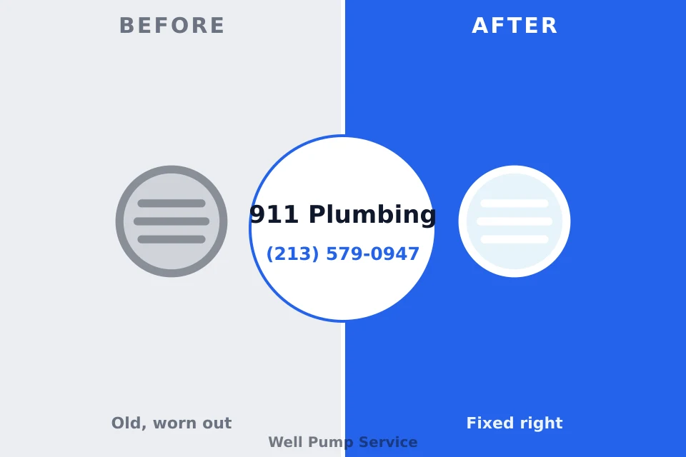 Before and after: plumbing repair Orrville, OH